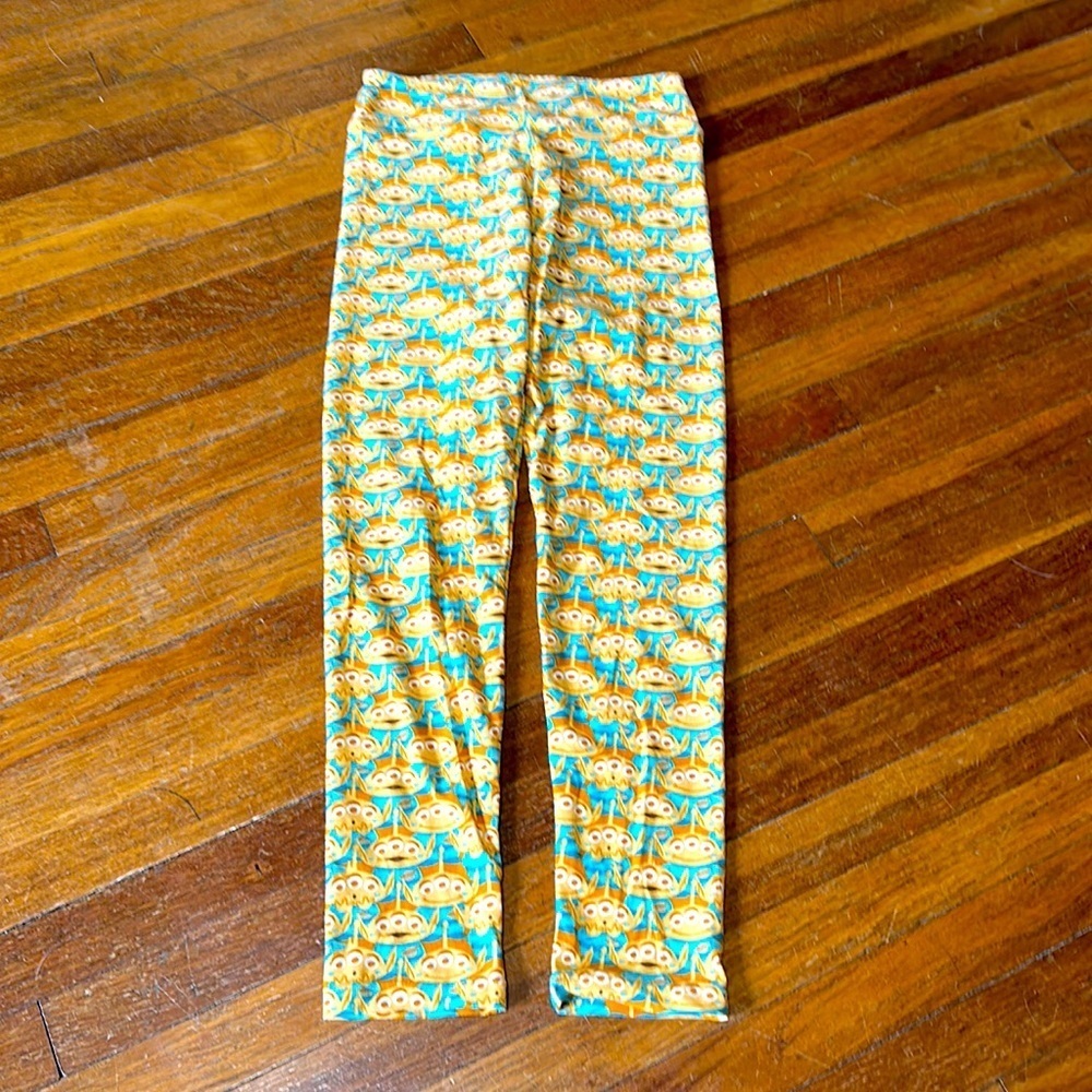 LuLaRoe x Toy Story Women’s Alien Leggings, OS